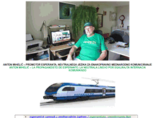 Tablet Screenshot of antonmihelic.com